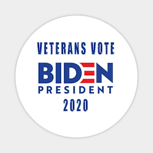 Veterans vote Biden 2020 Magnet